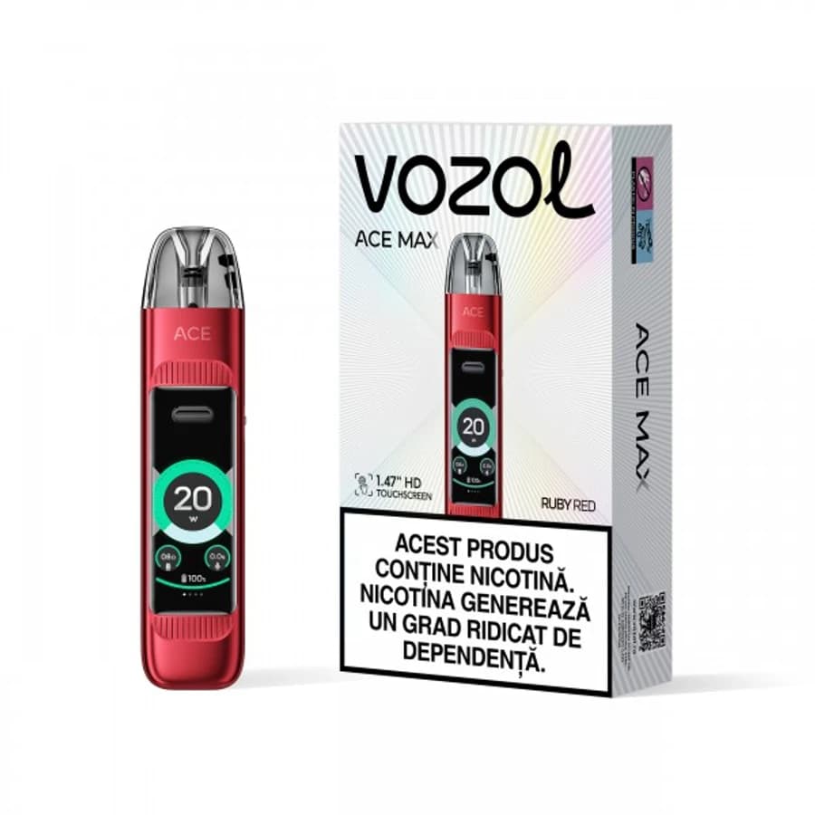 Vozol Ace Max Pod Kit Ruby Red
