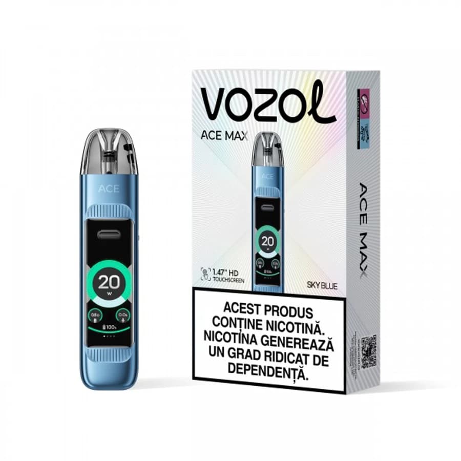 Vozol Ace Max Pod Kit Sky Blue