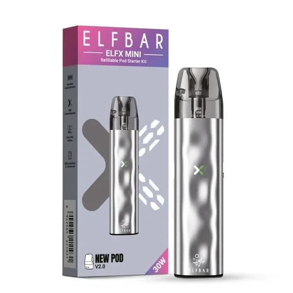 ELFX Mini Pod Kit Silver