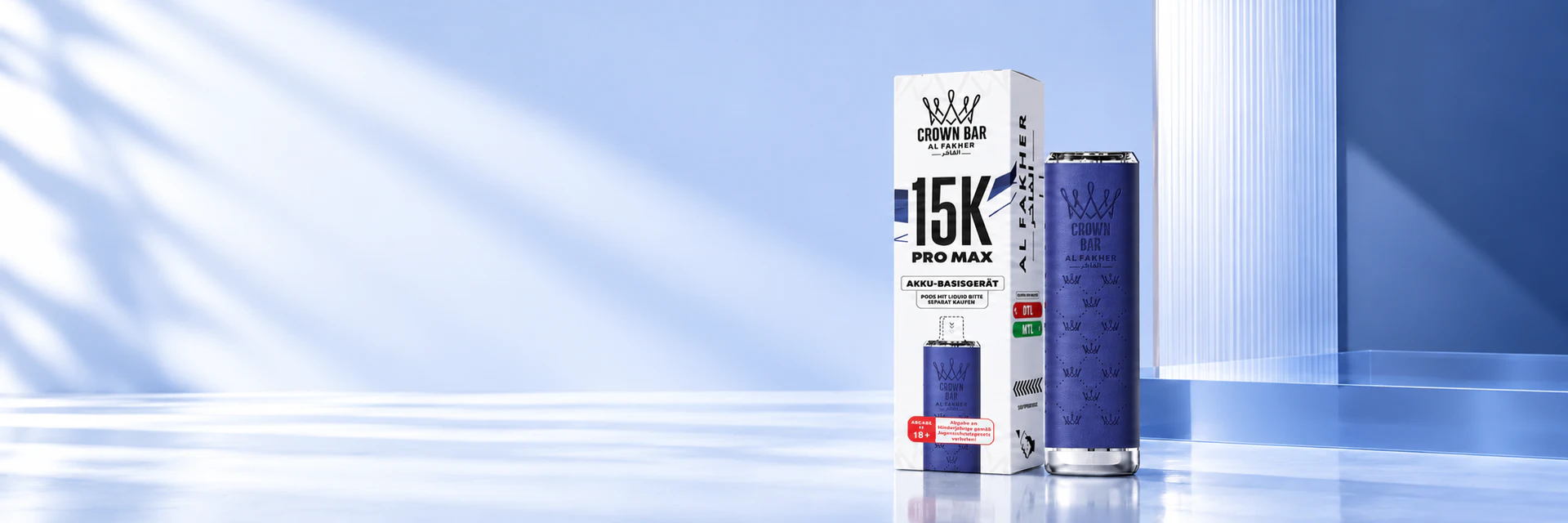 Al Fakher 15000 Produktbanner