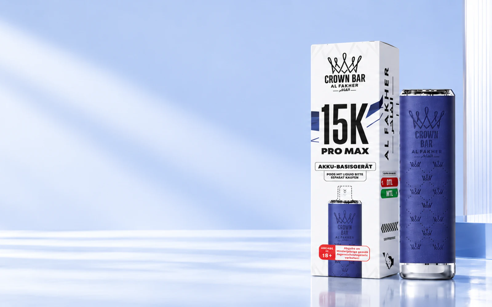 Al Fakher 15000 in einer abgestimmten Produktwelt