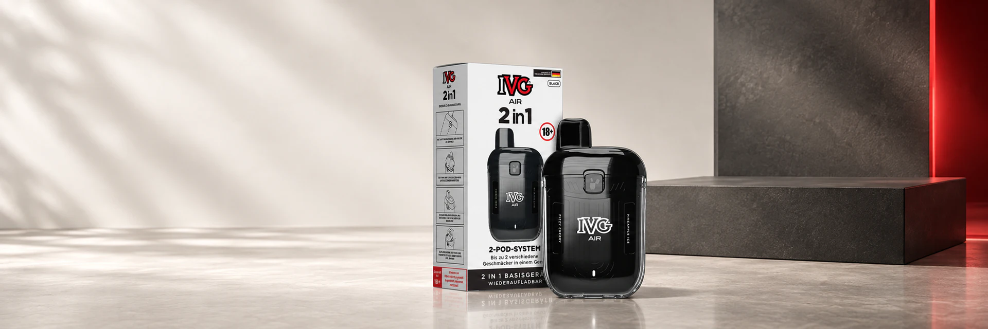 IVG Air Produktbanner