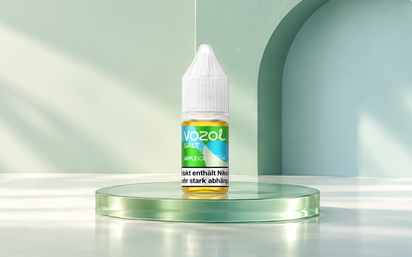 Vozol Liquid in einer abgestimmten Produktwelt